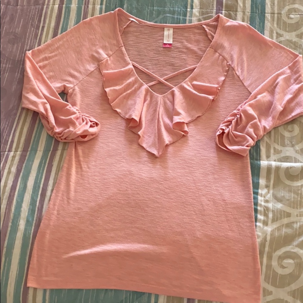 Pink top